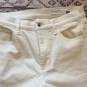 Rag & Bone Women  Cream Jeans